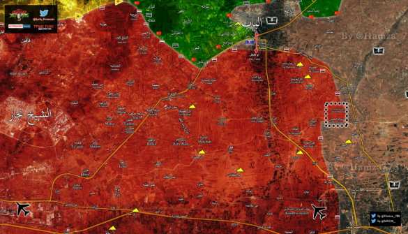 Кадры жестоких боев: «Тигры» и ВКС России проламывают оборону ИГИЛ и готовятся к финальному броску на Аль-Баб (+КАРТА, ВИДЕО) | Русская весна