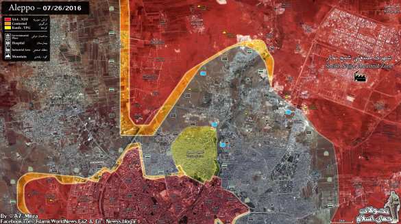 Кадры из котла: «Тигры» при поддержке ВКС России уничтожают боевиков в Алеппо (ФОТО, ВИДЕО, КАРТА) | Русская весна