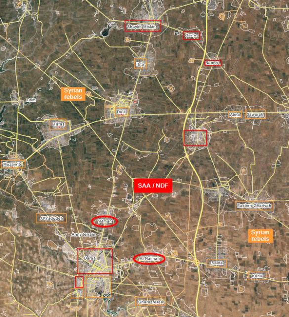 Фронтовая сводка: САА и «Хезболла» уничтожают технику и склады боевиков в Дараа, Хаме и Алеппо, освобождая новые селения (ФОТО, ВИДЕО, КАРТЫ) | Русская весна