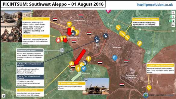 СРОЧНО: Армия Сирии при поддержке ВКС РФ наступает в Алеппо, бойцы САА ворвались в цитадель банд — Хандарат (КАРТА, ФОТО 18+) | Русская весна