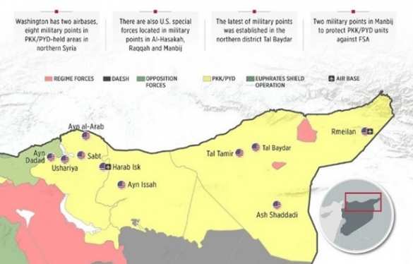 11 баз и $500 млн боевикам: США готовят новую бойню в Сирии (КАРТА) | Русская весна