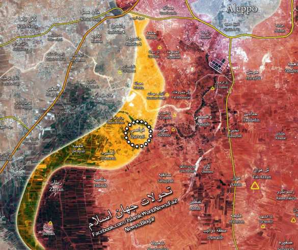 СРОЧНО: Иранский спецназ под прикрытием ВКС России отбил у боевиков поселок Караси в Алеппо (КАРТА, ФОТО 18+) | Русская весна