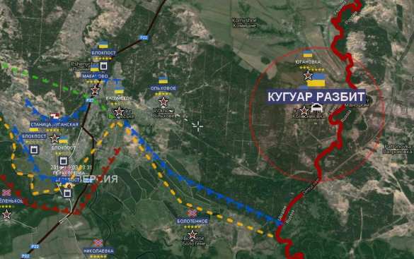 Сказка на ночь: бойцы «АТО» разбили «российский» спецназ, доказательство — фото уничтоженного украинского «Кугуара» (обновлено) | Русская весна