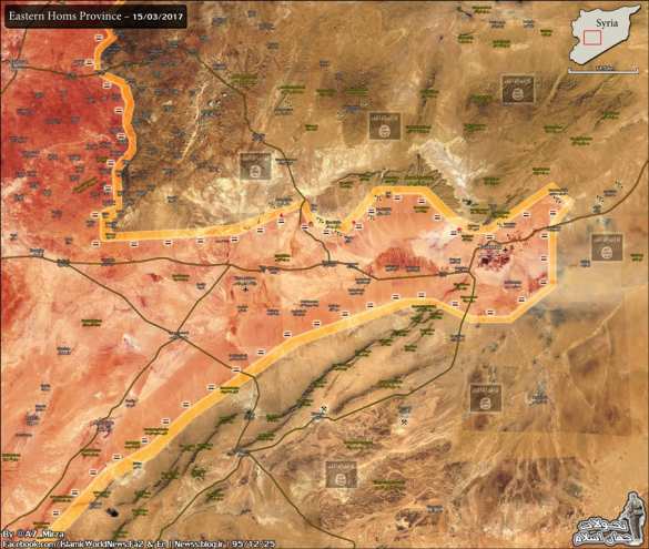 ИГИЛ массово отступает: Армия Сирии и ВКС РФ гонят боевиков в пустыню под Пальмирой (КАРТА) | Русская весна