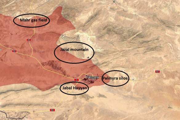 Атака ИГИЛ на Пальмиру: ВКС РФ наносят град ударов, а САА перебрасывает подкрепления (ВИДЕО, ФОТО, КАРТА) | Русская весна