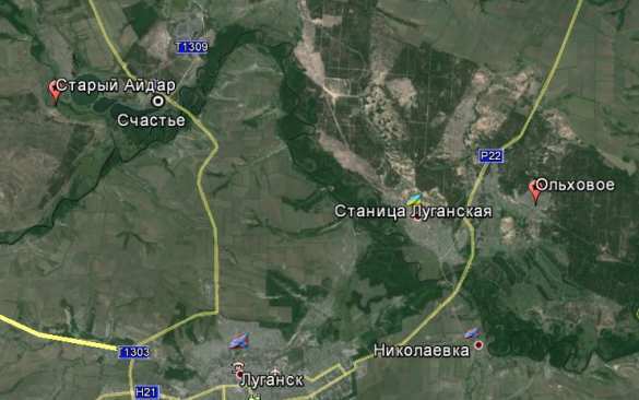 Сводка: продолжается операция по охвату Счастья, бои у Мариуполя, Донецка, Старого Айдара, Дебальцево, Волновахи | Русская весна