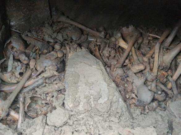 В Дагестане житель села нашёл у себя во дворе катакомбы со скелетами (ФОТО) | Русская весна