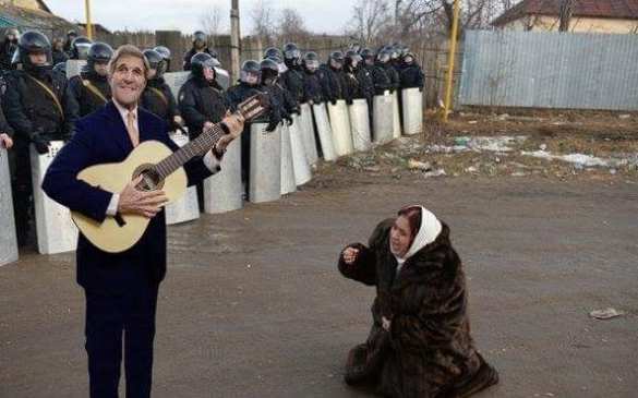 Захарова раскрыла секрет «гитары Керри» (ФОТО) | Русская весна