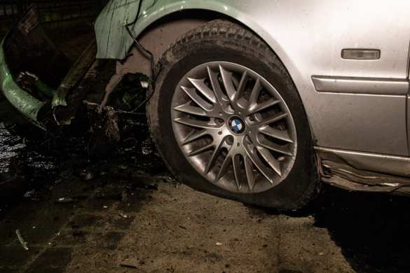 Четверо арабов на BMW попали в ДТП в Киеве (ФОТО, ВИДЕО) | Русская весна