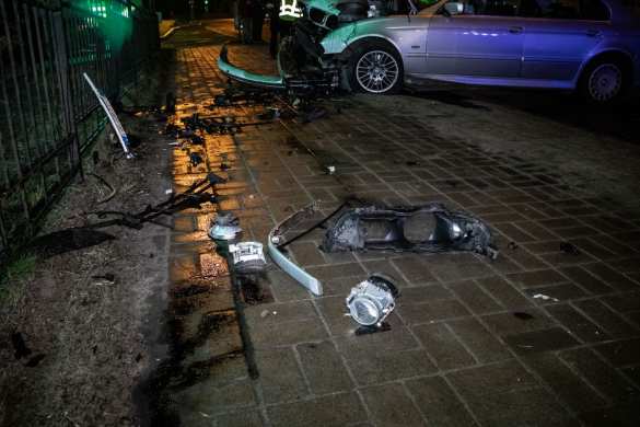 Четверо арабов на BMW попали в ДТП в Киеве (ФОТО, ВИДЕО) | Русская весна