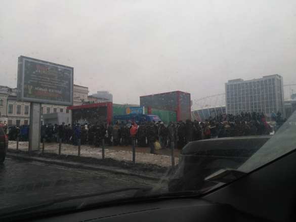 Маргиналы, пенсионеры и УКРОП, — в Киеве митингуют сторонники «блокады Донбасса» (+ВИДЕО, ФОТО) | Русская весна