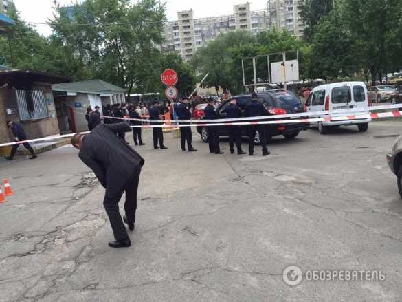 В ходе массового конфликта на автостоянке в Киеве прогремел взрыв, двое пострадавших (ФОТО, ВИДЕО) | Русская весна