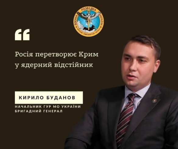 Глава украинской разведки: «Россия превращает Крым в ядерный отстойник» | Русская весна