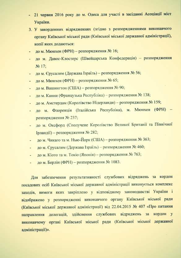 В прошлом году Кличко сходил в отпуск 12 раз (ДОКУМЕНТ) | Русская весна