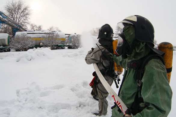 Силовики ДНР готовы к ликвидации масштабной катастрофы на крупнейшем химобъекте в Горловке (ФОТО, ВИДЕО) | Русская весна