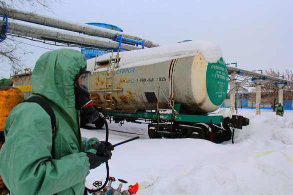 Силовики ДНР готовы к ликвидации масштабной катастрофы на крупнейшем химобъекте в Горловке (ФОТО, ВИДЕО) | Русская весна