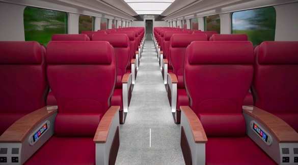 В РЖД показали, как будет выглядеть отечественный высокоскоростной поезд (ФОТО) | Русская весна