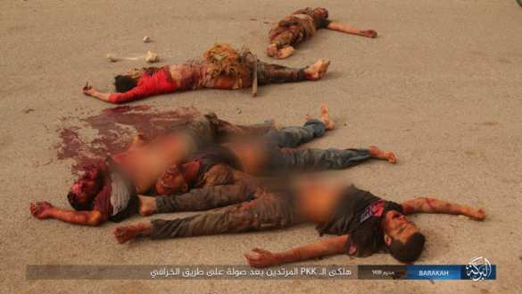 Резня в Сирии: ИГИЛ захватило конвой техники США, убив и пленив охранявшие его силы (ФОТО 18+) | Русская весна