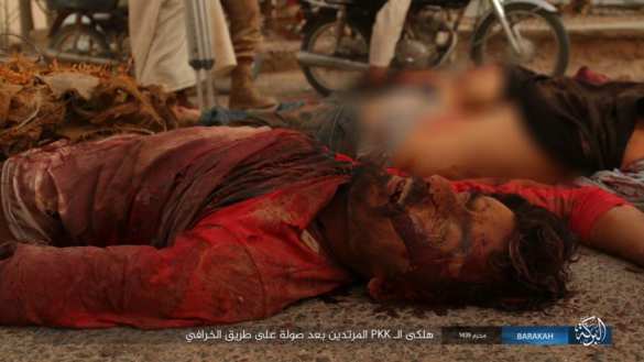 Резня в Сирии: ИГИЛ захватило конвой техники США, убив и пленив охранявшие его силы (ФОТО 18+) | Русская весна