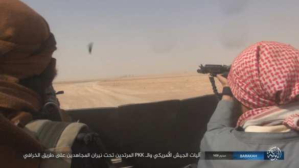 Резня в Сирии: ИГИЛ захватило конвой техники США, убив и пленив охранявшие его силы (ФОТО 18+) | Русская весна