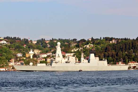 Боевые корабли НАТО вошли в Чёрное море (ФОТО) | Русская весна