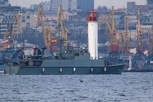 Корабли НАТО зашли в порт Одессы (ФОТО) | Русская весна