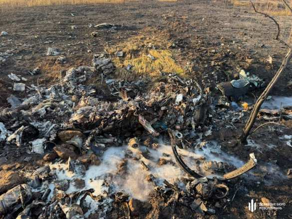 Кадры с места крушения МиГ-29 в Одесской области (ФОТО) | Русская весна