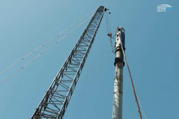 Установлена последняя свая железнодорожной части моста в Крым (ФОТО) | Русская весна