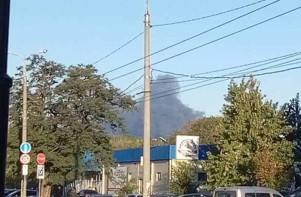 Столб дыма над Донецком, идёт обстрел (ФОТО, ВИДЕО) | Русская весна