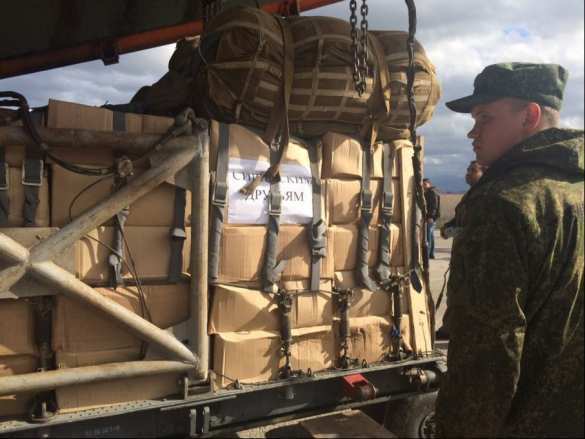 латакия гуманитарный груз В сирийской Сальме сфотографировали «Вежливых людей» — спецназ из России (ФОТО) | Русская весна