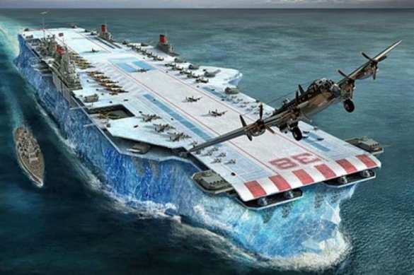 Перспективный проект ледового авианосца Русские завершили проект новейшего ядерного авианосца | Русская весна