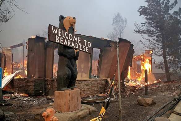 Жуткие кадры: страшный пожар уничтожил более 7600 домов в США (+ВИДЕО, ФОТО) | Русская весна