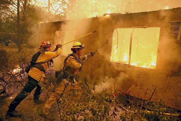 Жуткие кадры: страшный пожар уничтожил более 7600 домов в США (+ВИДЕО, ФОТО) | Русская весна