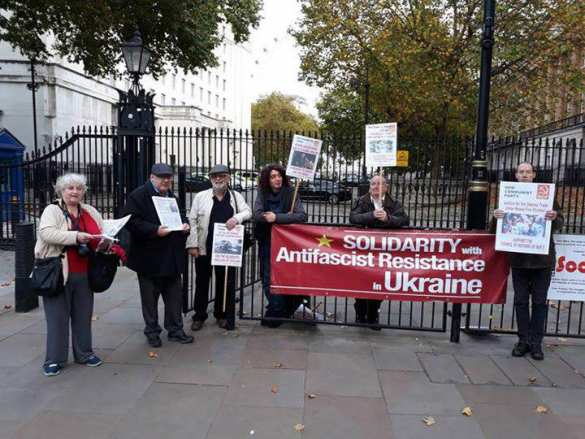 Лондон за Донбасс: В Британии протестуют против поставок оружия Украине (ФОТО) | Русская весна