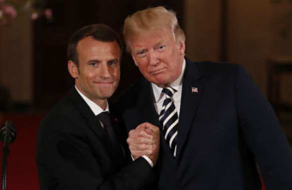 Новый любимчик Трампа, — немецкие СМИ о визите Макрона в США (ФОТО) | Русская весна