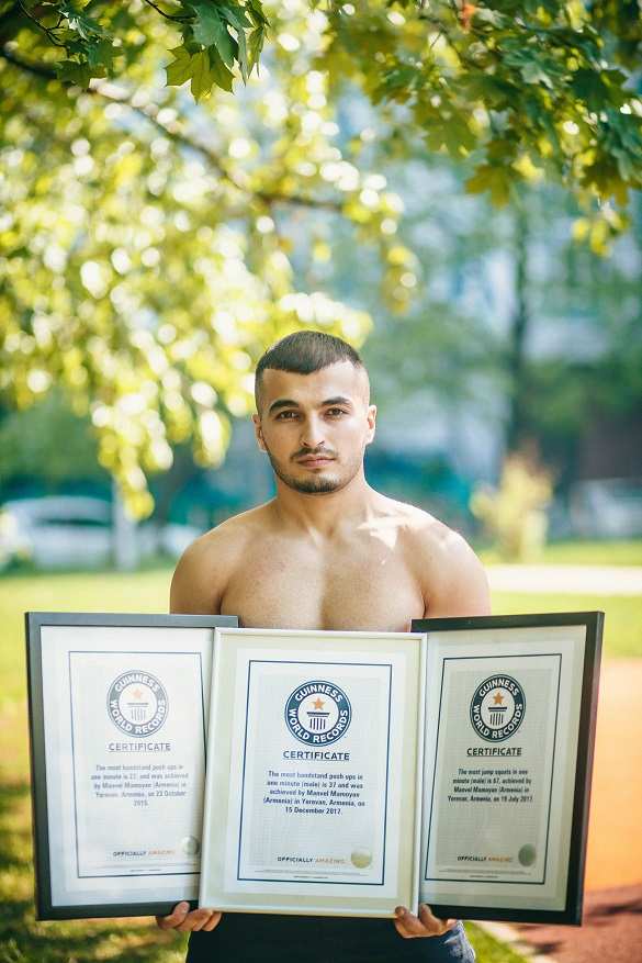 Армянский спортсмен — тренер из Москвы побил рекорд Брюса Ли (ФОТО, ВИДЕО) | Русская весна