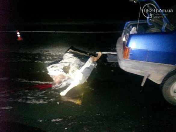 Под Мариуполем в ДТП с военным тягачом погибли женщина и ребенок (ФОТО, ВИДЕО 18+) | Русская весна