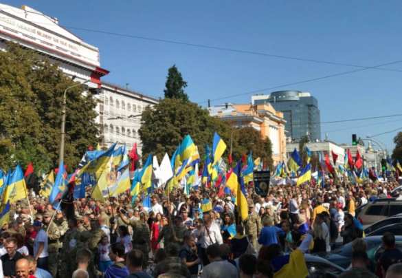 «Марш защитников» в Киеве — ПРЯМАЯ ТРАНСЛЯЦИЯ. Смотрите и комментируйте с «Русской Весной» (+ФОТО) | Русская весна