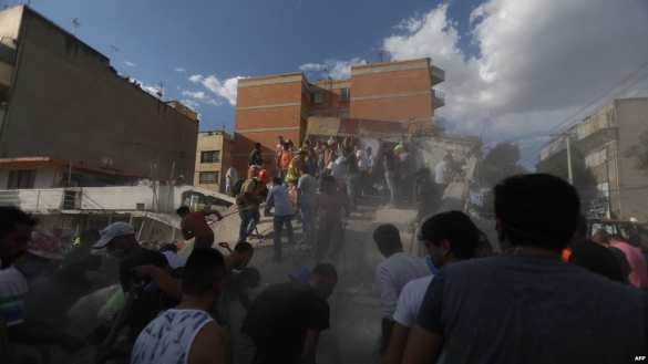 Разрушительное землетрясение в Мексике: 149 жертв (ФОТО, ВИДЕО) | Русская весна