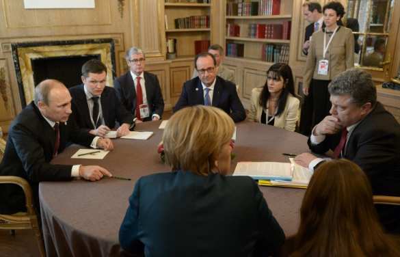 Переговоры «нормандской четверки» в Минске завершились. Текстовая трансляция (ФОТО) | Русская весна