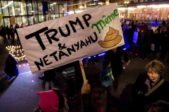 Trump not welcome! — Давос встретил президента США протестами (ФОТО, ВИДЕО) | Русская весна