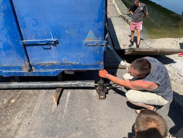 Проклятое место: на Украине снова рухнул мост через водохранилище (ФОТО) | Русская весна