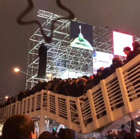 СРОЧНО: в московском Парке Горького обрушился мост, есть пострадавшие (+ВИДЕО, ФОТО) | Русская весна