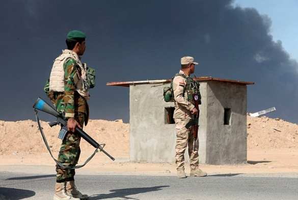 Бегство ИГИЛ: горит химзавод у Мосула (ФОТО) | Русская весна