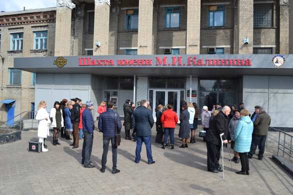 Пожар на угольном предприятии. В ДНР на шахте им. Калинина состоялись тактические учения (ФОТО) | Русская весна