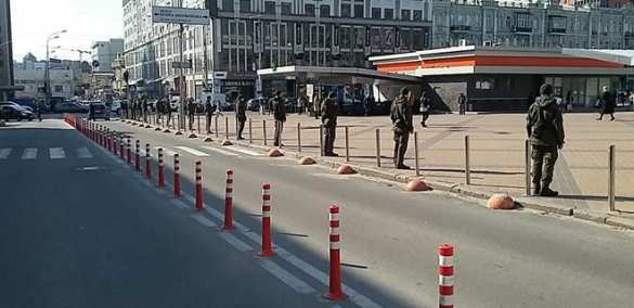 Подготовка к дебатам? Нацгвардия оцепила НСК «Олимпийский» в Киеве (ФОТО) | Русская весна