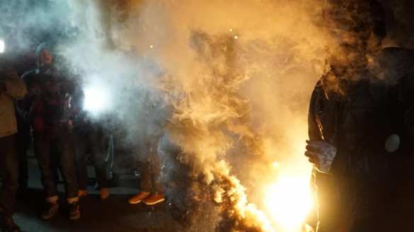 Неонацисты атаковали дом Медведчука (ФОТО, ВИДЕО) | Русская весна