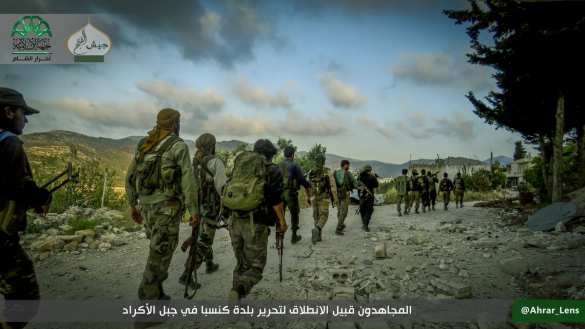 Танковое наступление боевиков в Латакии: взят город Кенсаба (ФОТО 18+) | Русская весна