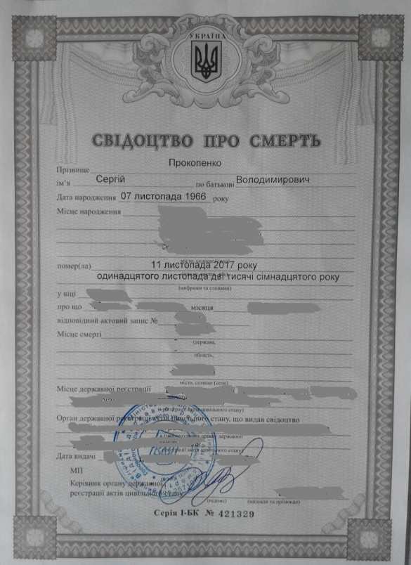 Выборы по-украински: Под Киевом секретарём избиркома назначили мертвеца (ДОКУМЕНТ) | Русская весна