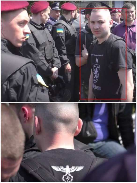 Неонацисты, избивавшие людей в центре Киева, напоказ демонстрировали фашистскую символику (ФОТО, ВИДЕО) | Русская весна